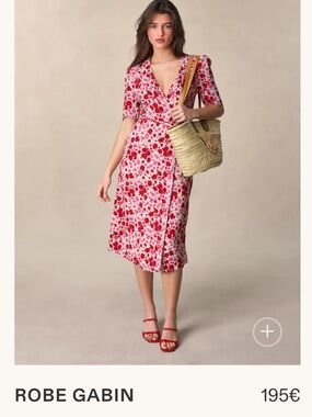 NEW! Rouje Paris GABIN  Dress-ICONIC French CHIC- size 42- fits M/L!